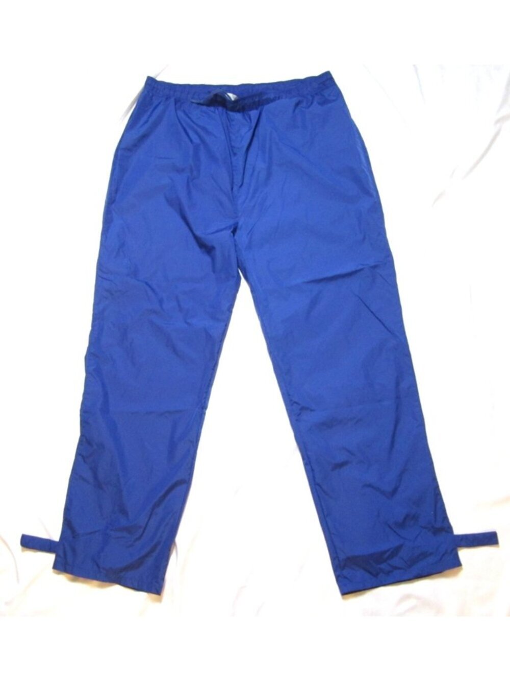 Vtg 90s Woolrich Men Sz XL Blue Drawstrings Nylon Gorpcore Utility Outdoor Pants